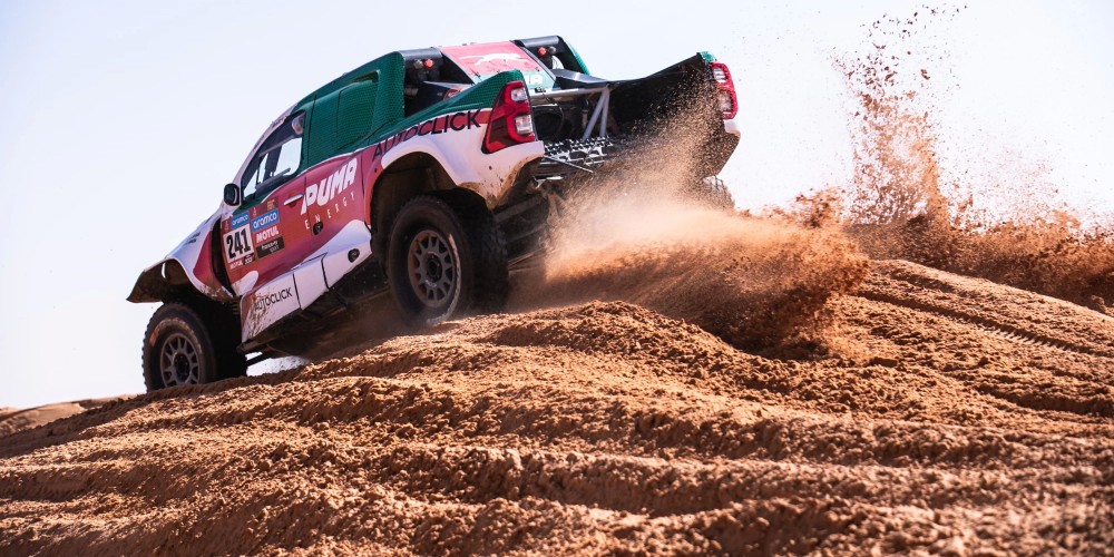 El Puma Energy Rally team deja su huella en el Dakar 2023 de Arabia Saudita