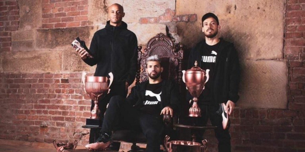 De la mano de Ag&uuml;ero, Kompany y Silva, se present&oacute; un nuevo pack de botines por Navidad