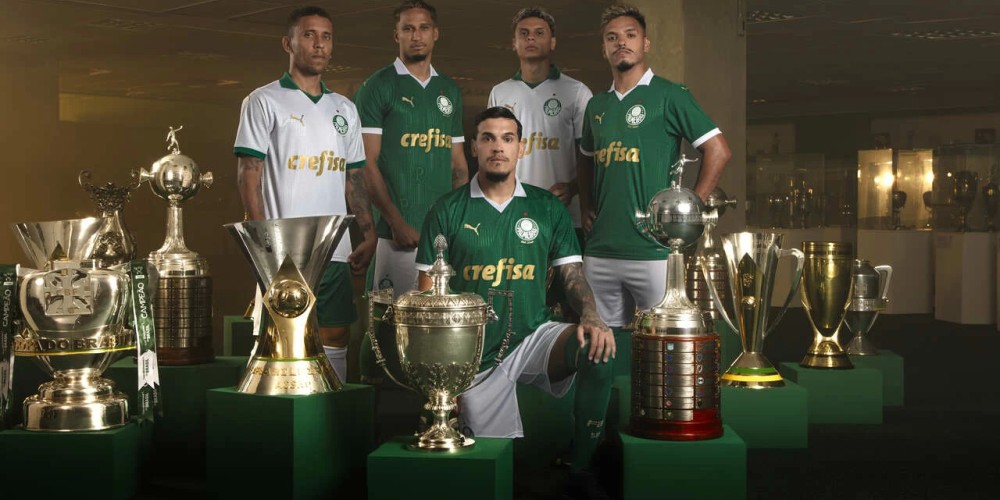 PUMA y Palmeiras presentaron nuevos uniformes para la temporada 2024