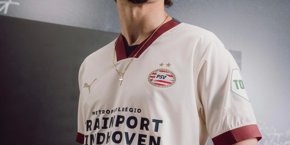 Puma y el PSV presentaron la nueva camiseta visitante para la temporada 2023/2024
