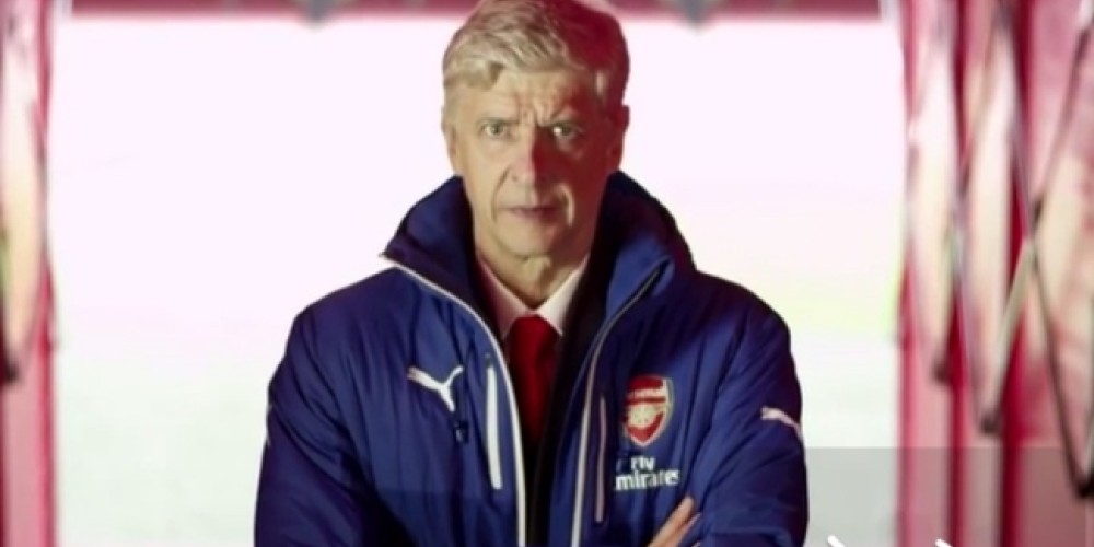Arsene Wenger protagoniza un particular spot de Puma