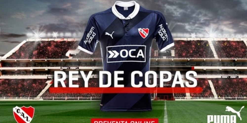 Puma lanzó la nueva camiseta alternativa de Independiente