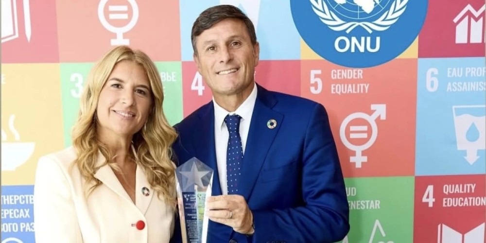 Pupi Zanetti fue distinguido por la ONU: recibi&oacute; un premio por la Fundaci&oacute;n P.U.P.I.