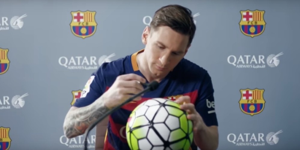 Las estrellas del Barcelona protagonizaron el nuevo spot de Qatar Airways