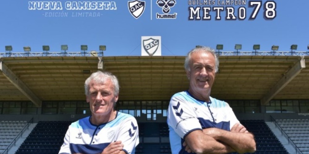 Quilmes lanz&oacute; una camiseta para homenajear los 40 a&ntilde;os del campeonato Metropolitano de 1978