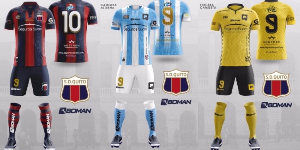 Con riesgo de desaparecer, Deportivo Quito present&oacute; tres innovadores dise&ntilde;os de indumentaria para el 2018