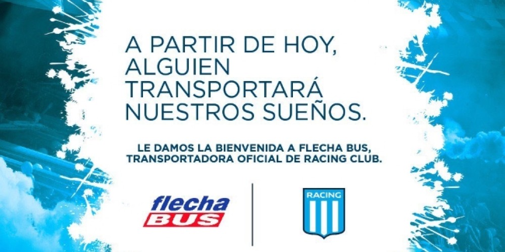 Previo a la Libertadores, Racing confirmó a un nuevo sponsor