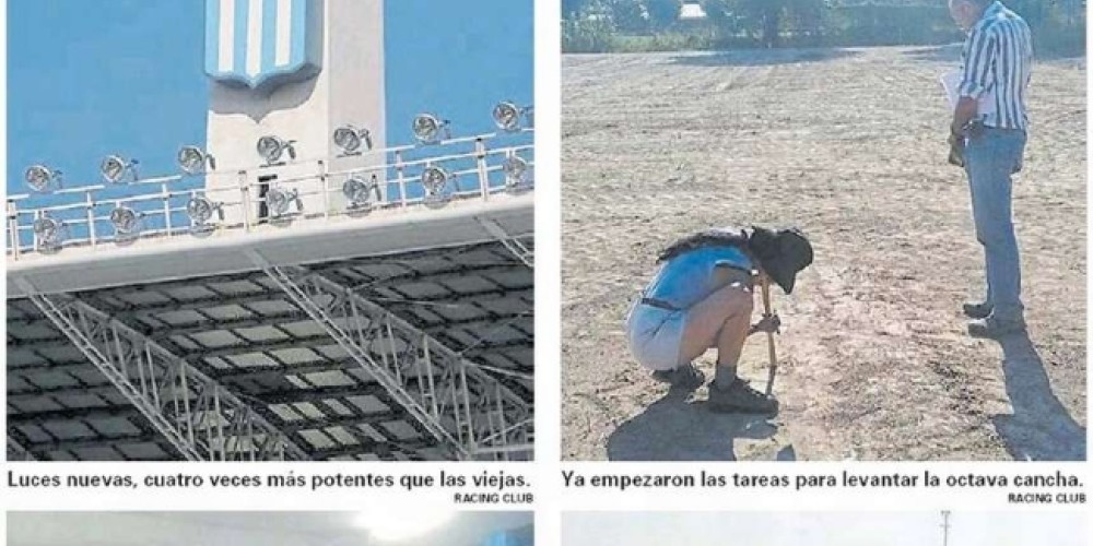 &iquest;C&oacute;mo invirti&oacute; Racing Club los 5 millones de d&oacute;lares en infraestructura? 