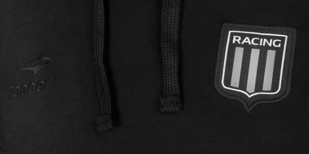 Topper presentó "Dark Line", la indumentaria premium de Racing Club