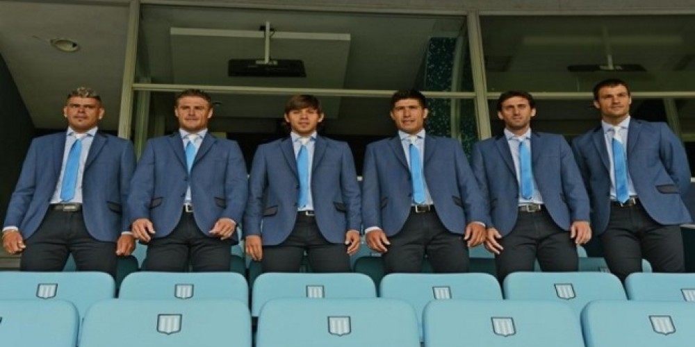 Racing exhibi&oacute; la vestimenta de Giorgio Redaelli