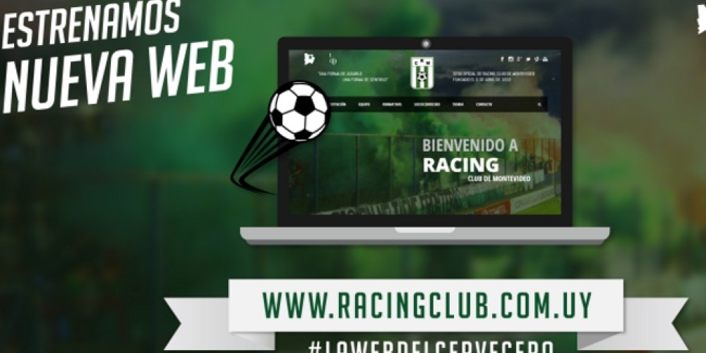 Racing de Montevideo present&oacute; su nuevo sitio web