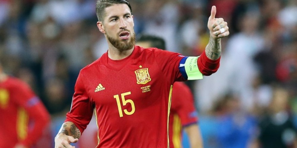Sergio Ramos grabó una canción de apoyo para la Selección española
