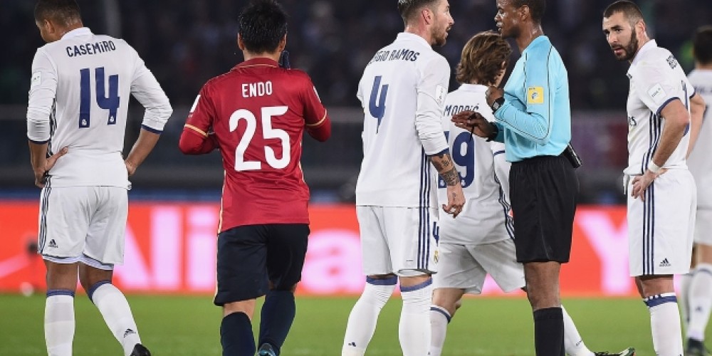 El &aacute;rbitro que no expuls&oacute; a Ramos en el Mundial de Clubes, explic&oacute; porque no lo hizo