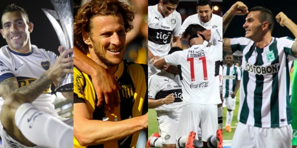 Boca, Pe&ntilde;arol, Olimpia y Atl&eacute;tico Nacional son los mejores de su pa&iacute;s seg&uacute;n CONMEBOL