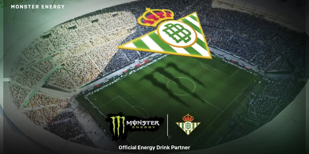 Real Betis anuncia a Monster Energy como partner global
