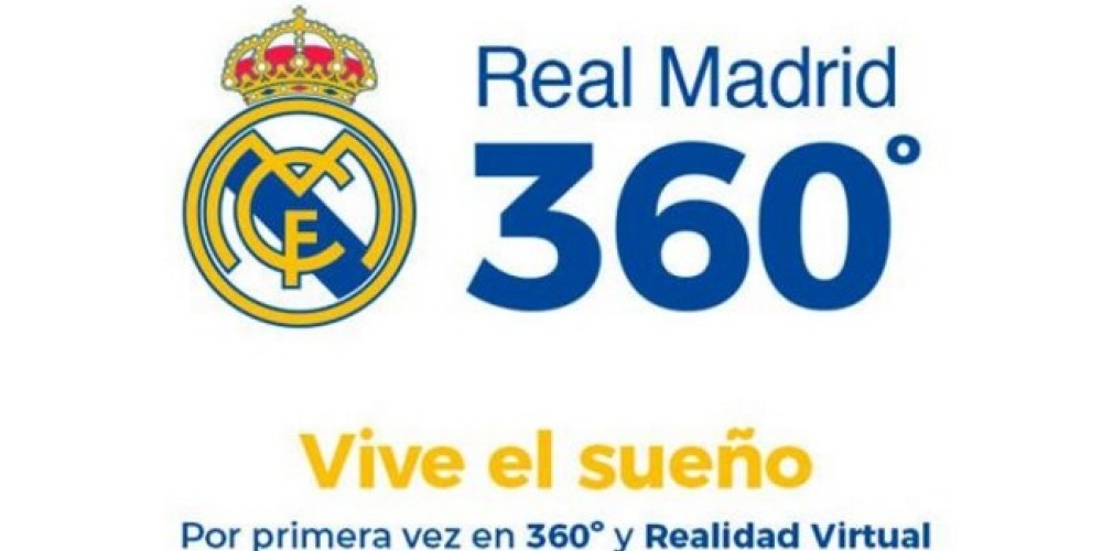 Real Madrid se convierte en el primer equipo con su cuenta oficial de contenidos en VR 360&deg;