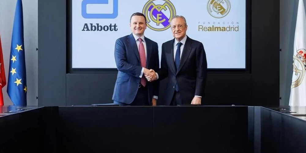 Real Madrid extendi&oacute; su contrato con Abbott