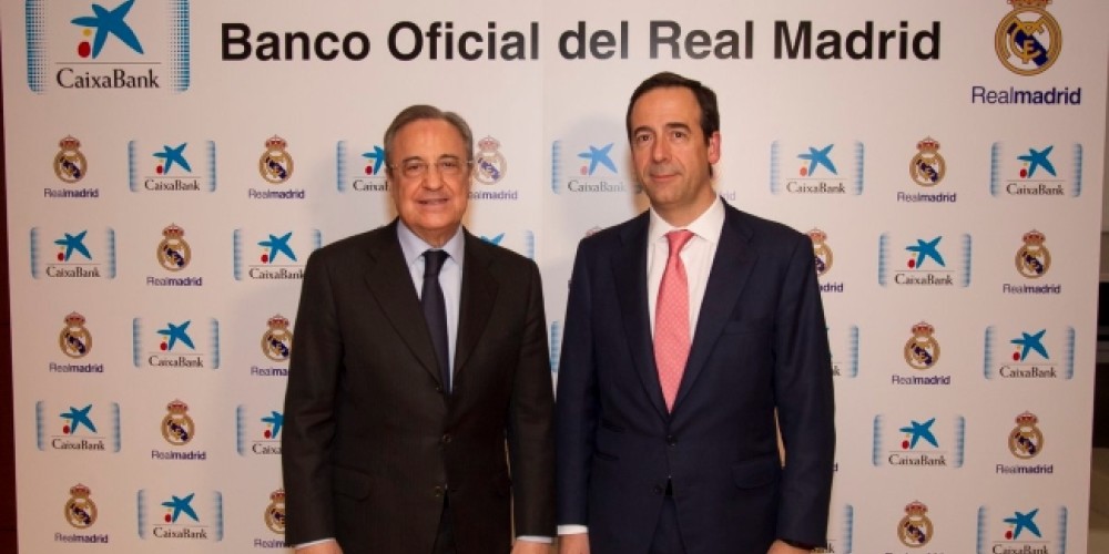 El Real Madrid cierra un nuevo patrocinio con Caixa Bank