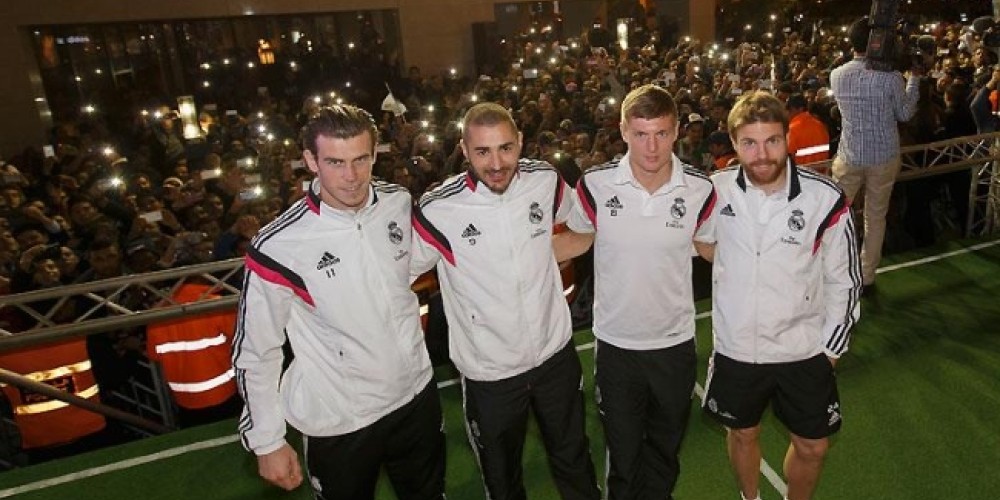 adidas activó su patrocinio con el Real Madrid en su tienda de Marrakesh