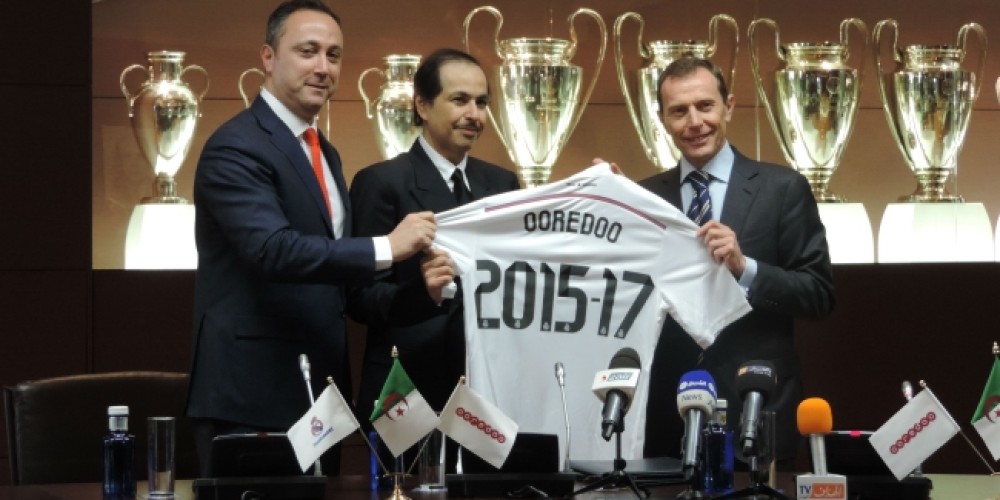 La red social Ooredoo firm&oacute; un acuerdo comercial con el Real Madrid
