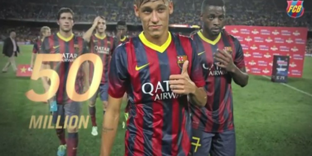 El Barcelona, un fen&oacute;meno global en las redes sociales