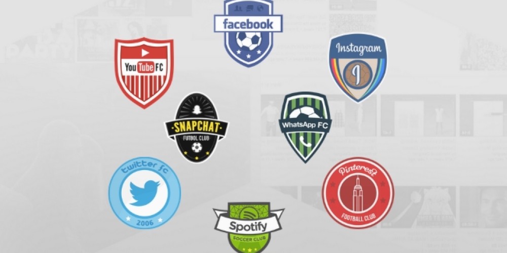 Las redes sociales como clubes de fútbol