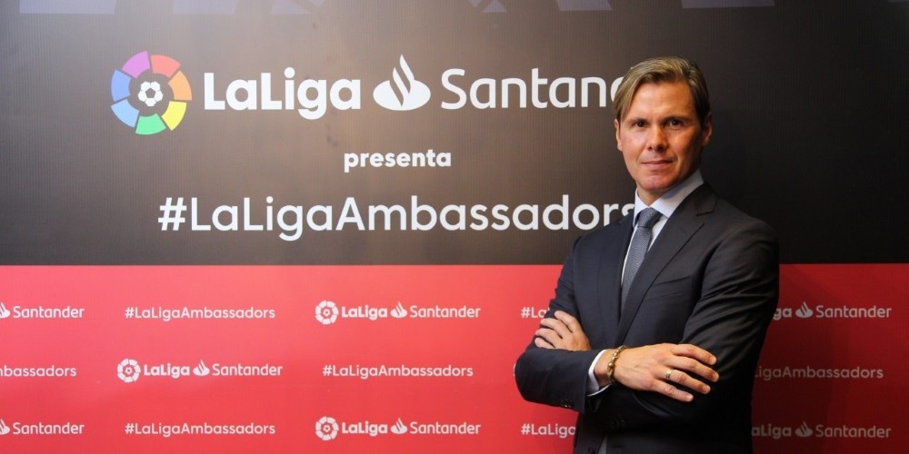 LaLiga presentó a Fernando Redondo como nuevo embajador del torneo
