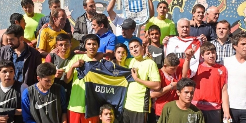 Los clubes argentinos que se unieron en la campaña de reinserción social para menores