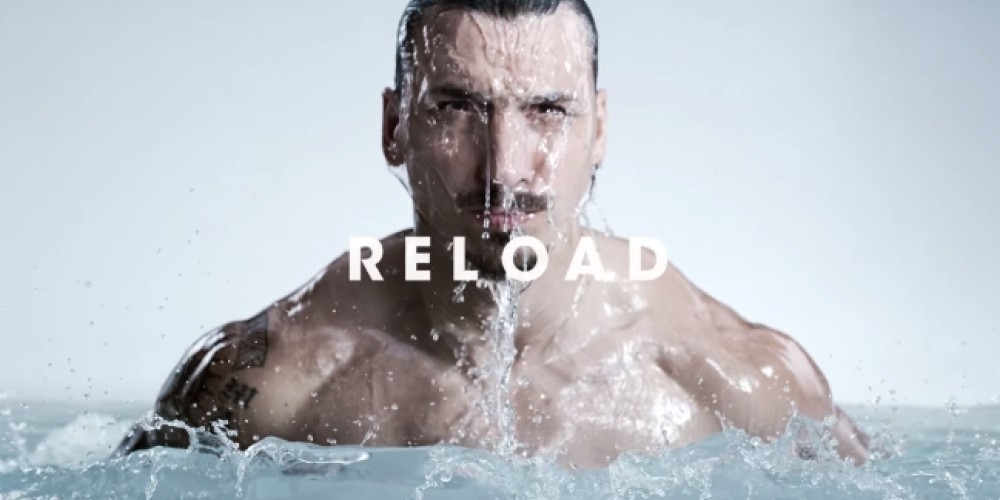 Vitamin Well activó su vínculo con Ibrahimovic con un spot en slow motion