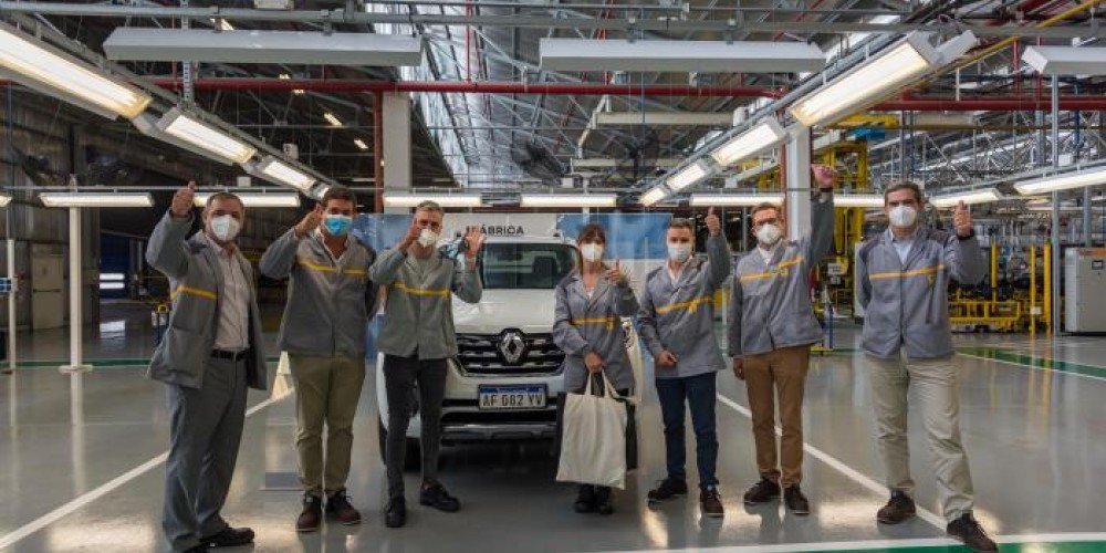 Renault alcanz&oacute; las 5.000 unidades de la Pick up Alaskan producidas en la f&aacute;brica Santa Isabel