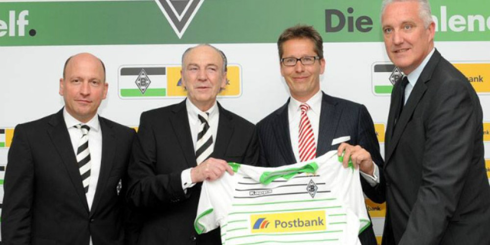 El Borussia M&ouml;nchengladbach renueva con su principal patrocinador