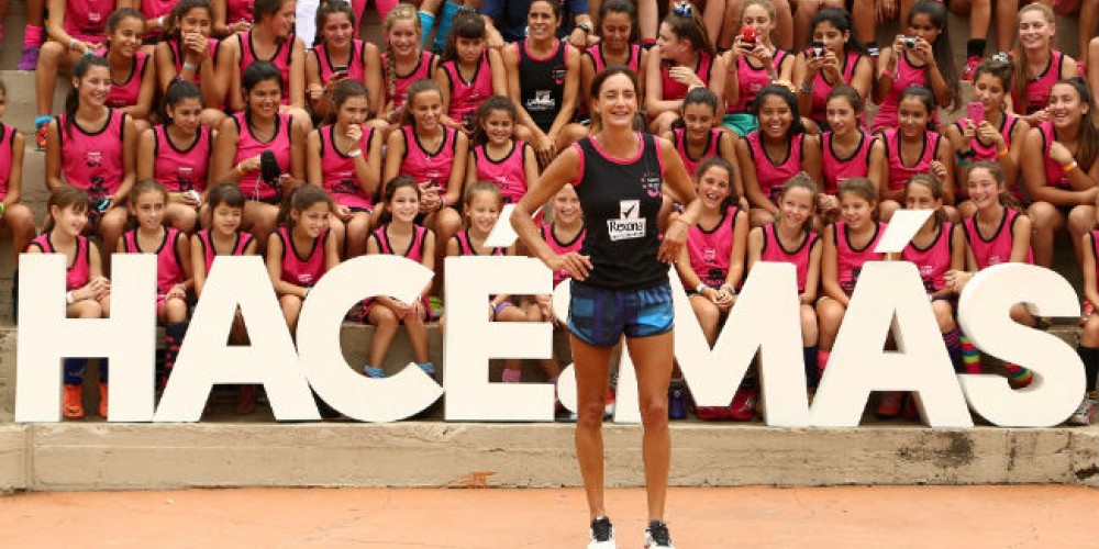 Rexona junto a Lucha Aymar en el Campus de perfeccionamiento