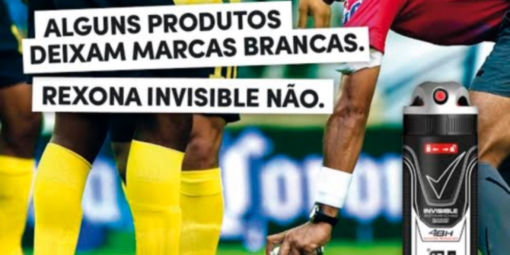 Rexona promociona sus productos a través del Mundial