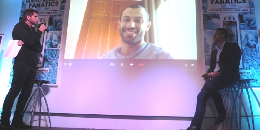 Presentaron "Prometé menos, hace más", la campaña de Rexona con Mascherano