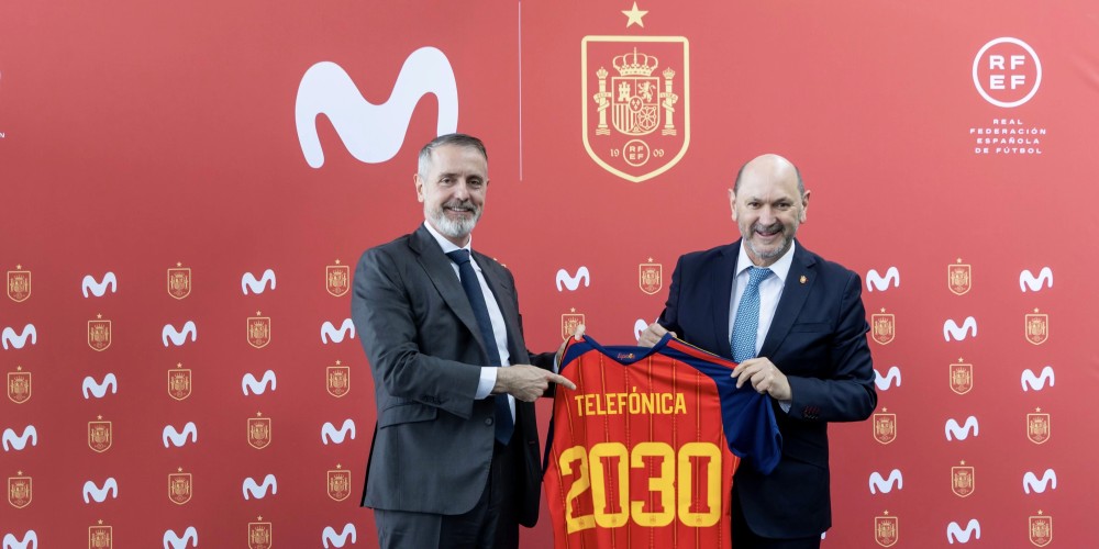 La RFEF sigue sumando sponsors: se ali&oacute; con Telef&oacute;nica previo al Mundial 2026
