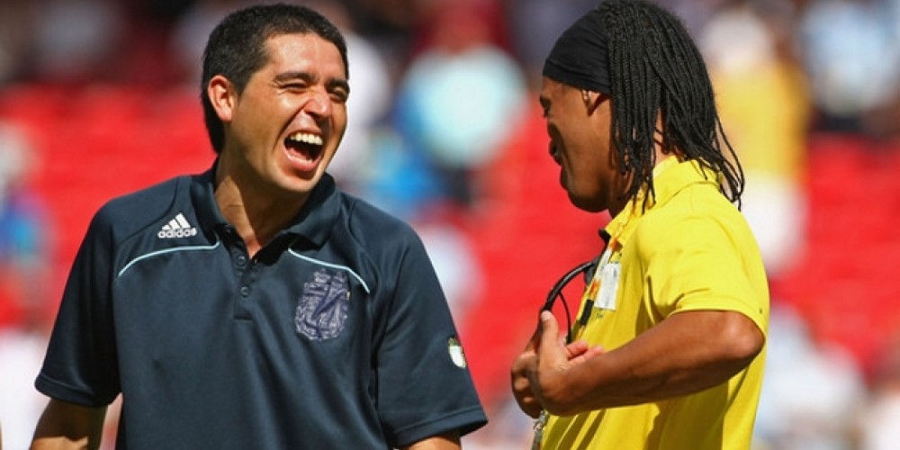 Messi, Zidane, Ronaldinho y otras figuras que estar&aacute;n invitadas a la despedida de Riquelme en La Bombonera