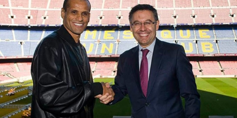 El FC Barcelona fich&oacute; a Rivaldo para su equipo de &lsquo;Glorias del club&rsquo;