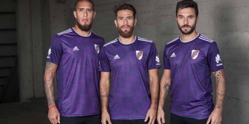 adidas presenta la nueva camiseta alternativa de River Plate
