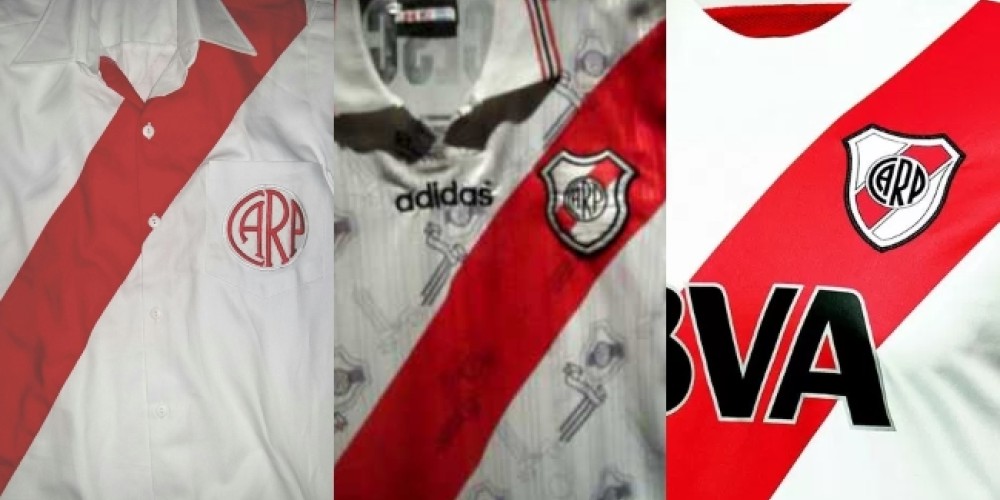 Estas son las 5 camisetas hist&oacute;ricas m&aacute;s recordadas por el hincha de River