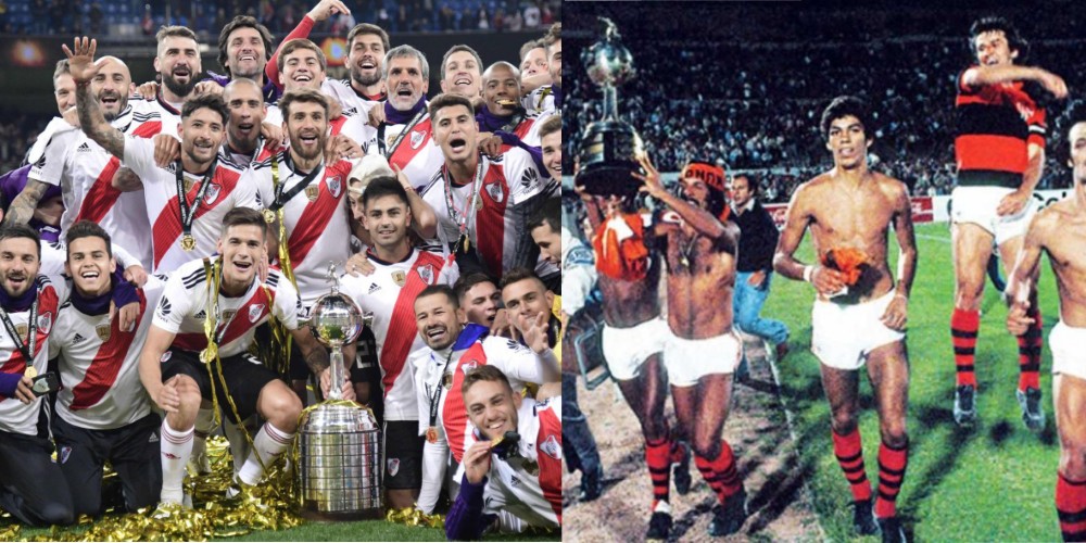 Todas las finales de River y Flamengo en Libertadores 