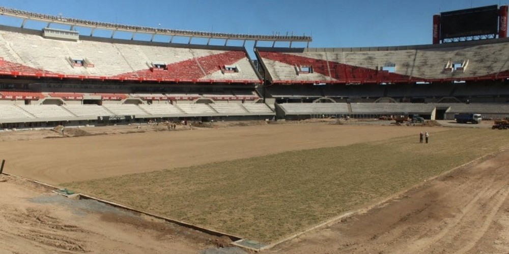 WIFI, campo de juego calefaccionado y un nuevo riego; los detalles de las obras del Monumental