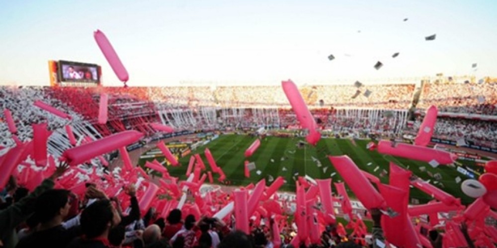 River prepara un deslumbrante recibimiento para el partido frente a Lanús