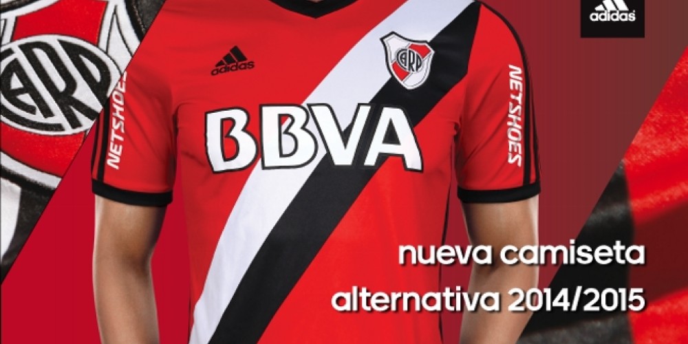 adidas presentó la nueva camiseta suplente de River Plate 2014/2015