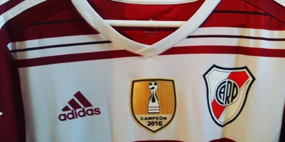 River luci&oacute; el emblema de Campe&oacute;n de la Copa Argentina en su camiseta adidas