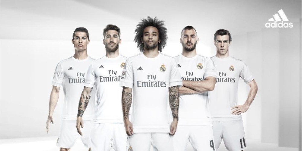 adidas presentó las camisetas oficial y alternativa del Real Madrid 2015/16