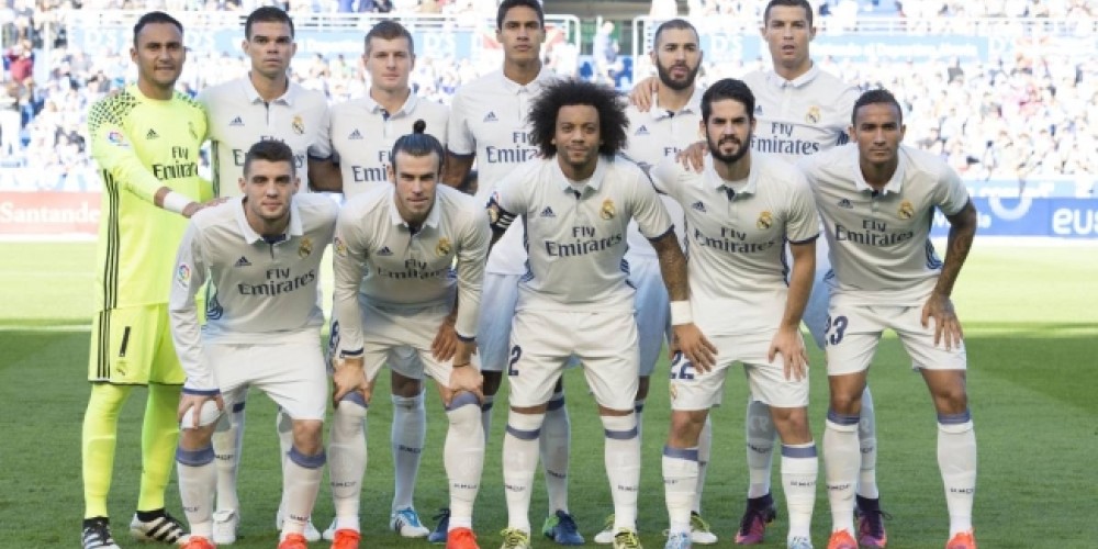 Real Madrid es el único equipo invicto de la temporada en las grandes ligas