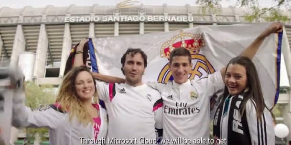 Microsoft lleva al Real Madrid a la televisi&oacute;n estadounidense