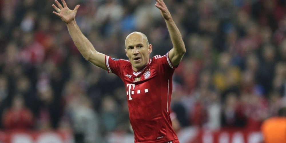 Robben reveló su once ideal sin ningún latinoamericano