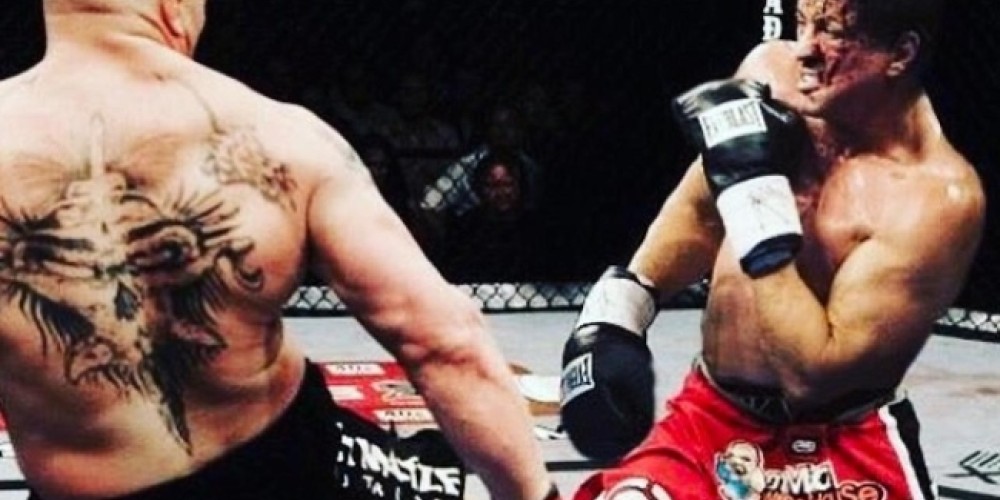 ¿Del boxeo al UFC? La sugestiva foto de Stallone para “Creed 2”