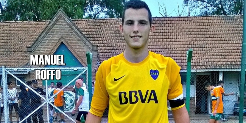 Manuel Roffo: el arquero de 17 a&ntilde;os de Boca que ya est&aacute; en la mira del FC Barcelona 
